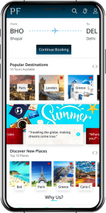 flight booking app development