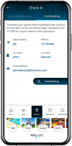 Online flight booking app developer