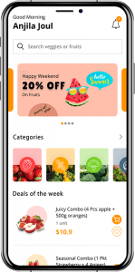 Grocery app development agency