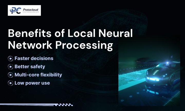 Benefits of Local Neural Network Processing